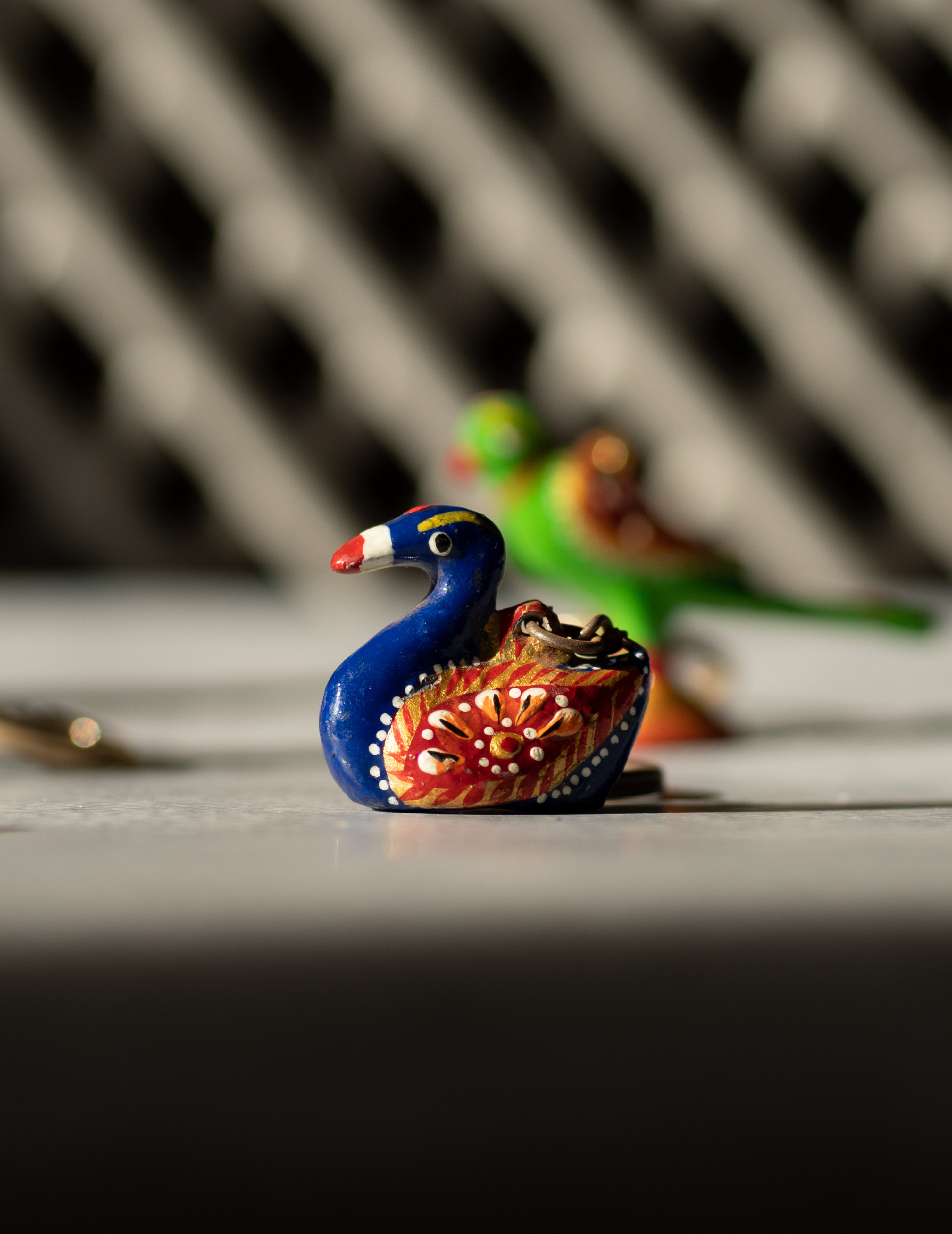 Swan Jaipuri Keychains